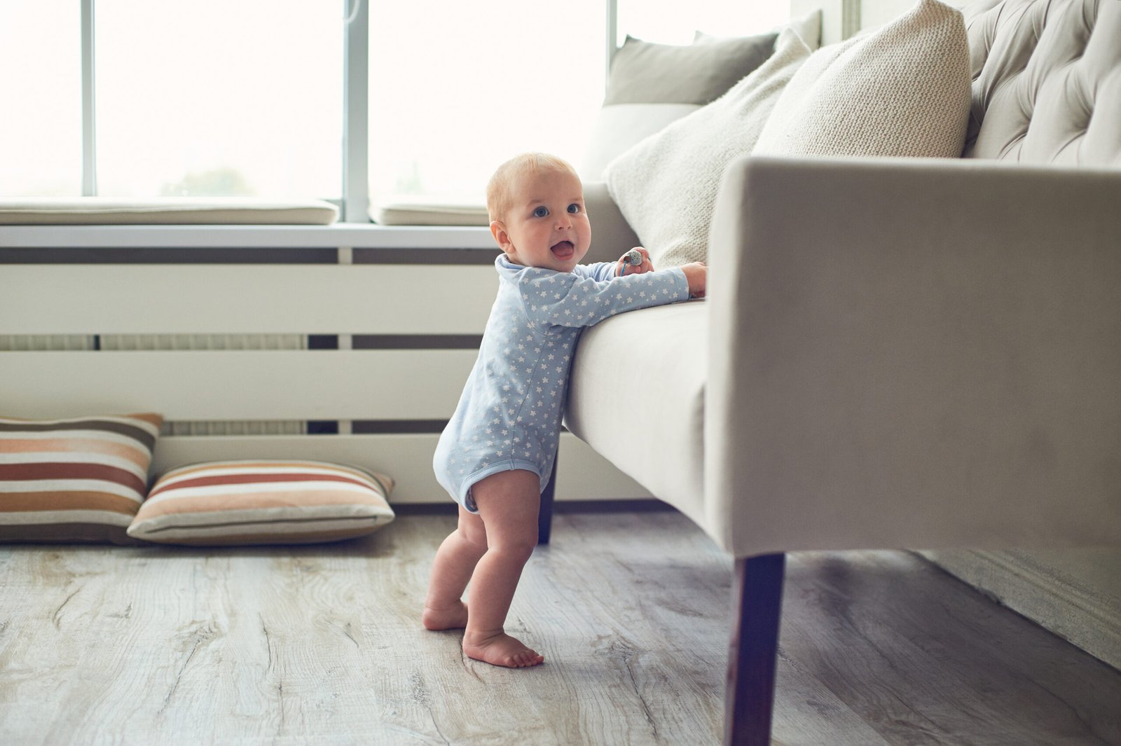 Mantenha a casa limpa com um bebê